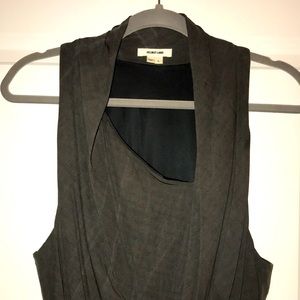 Helmut Lang Gray midi dress L